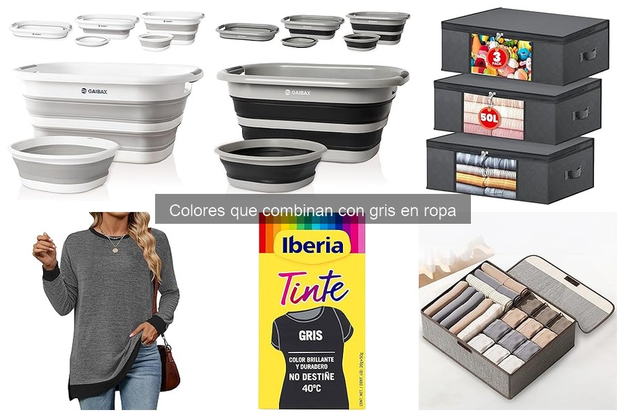 Tendencias de moda: Colores que combinan con gris