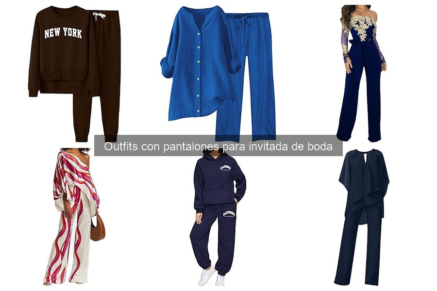 Tendencias de moda en pantalones para invitadas de boda