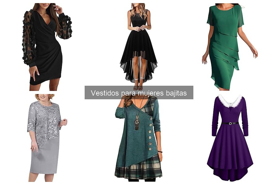 Tendencias de vestidos para mujeres bajitas en 2023