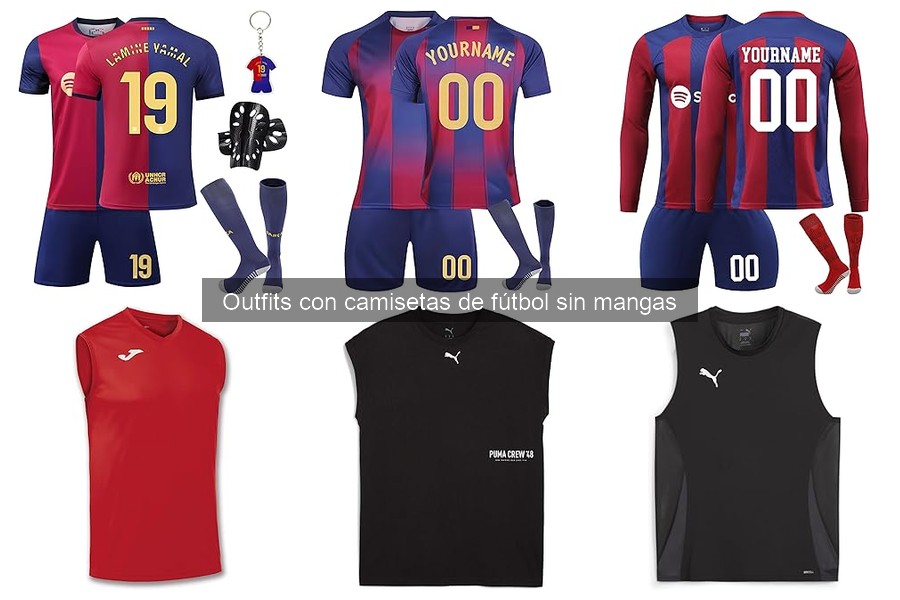 Tendencias en camisetas de fútbol sin mangas 2024