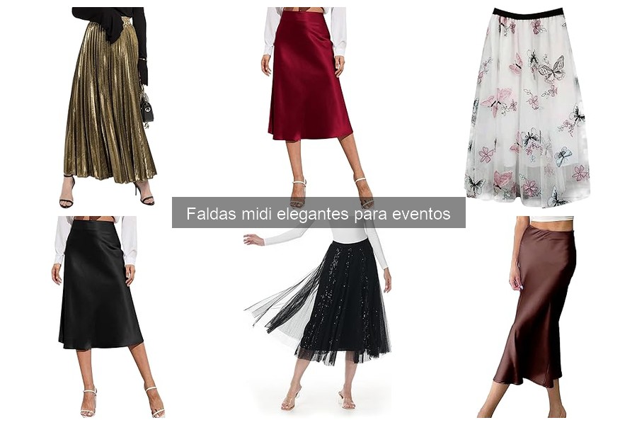 Tendencias en Faldas Midi Elegantes para Eventos 2023