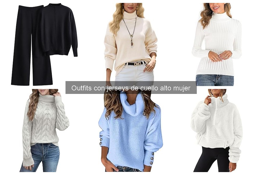 Tendencias en Jerseys de Cuello Alto para Mujer 2023