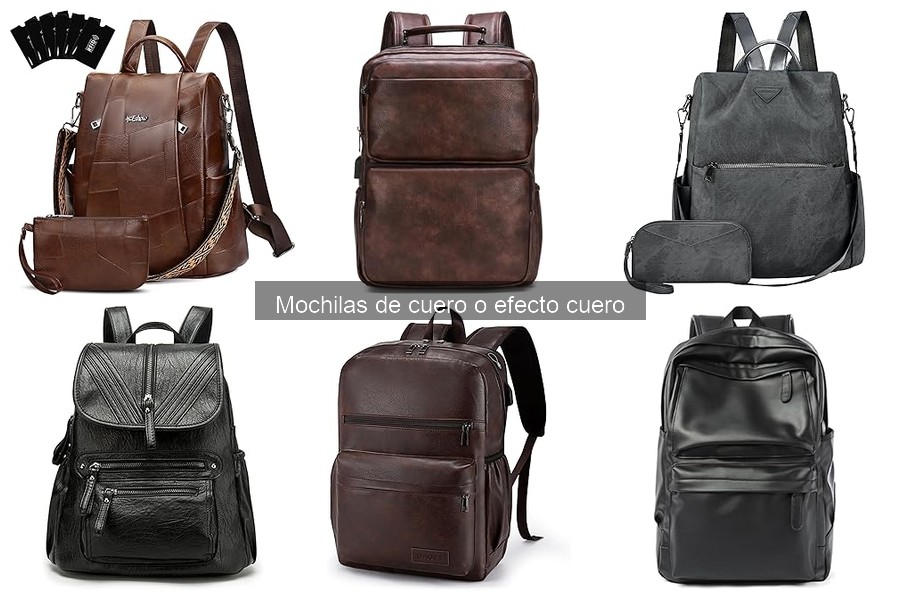 Tendencias en mochilas de cuero para estar a la moda