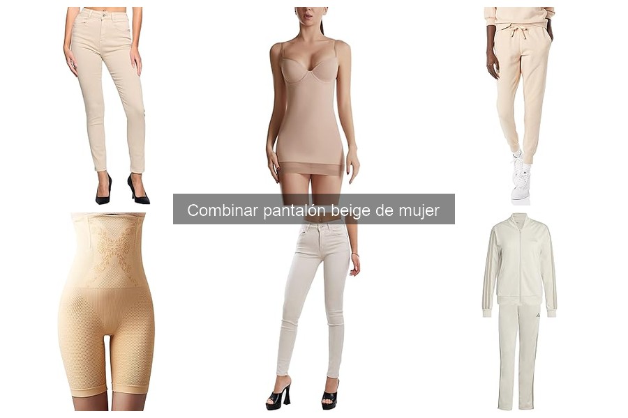 Tendencias en pantalones beige para mujer en 2023