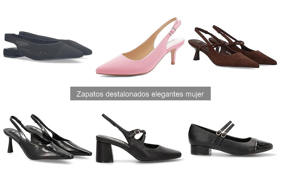 Tendencias en zapatos destalonados elegantes para mujer 2023