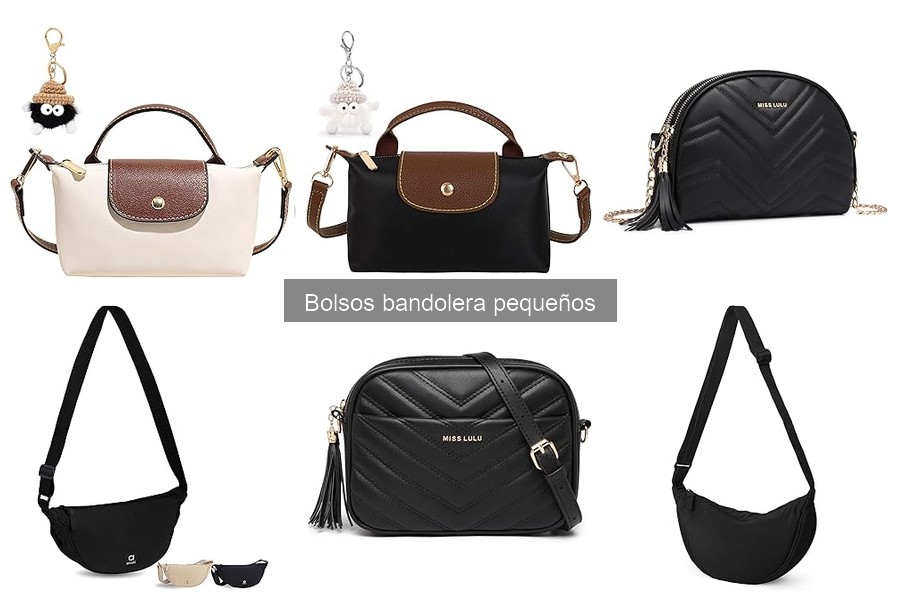 Tipos de bolsos bandolera pequeños: guía para elegir el tuyo
