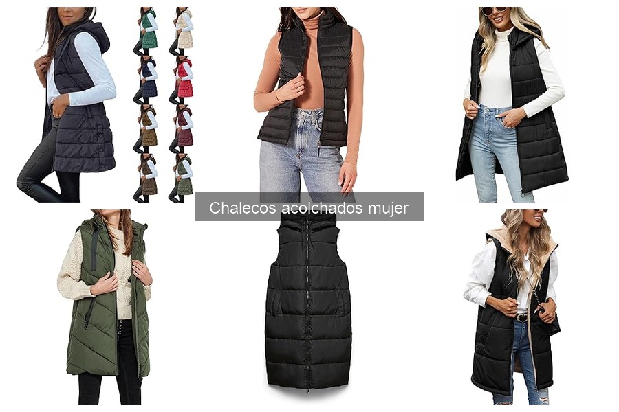 Tipos de chalecos acolchados para mujer: guía y estilos