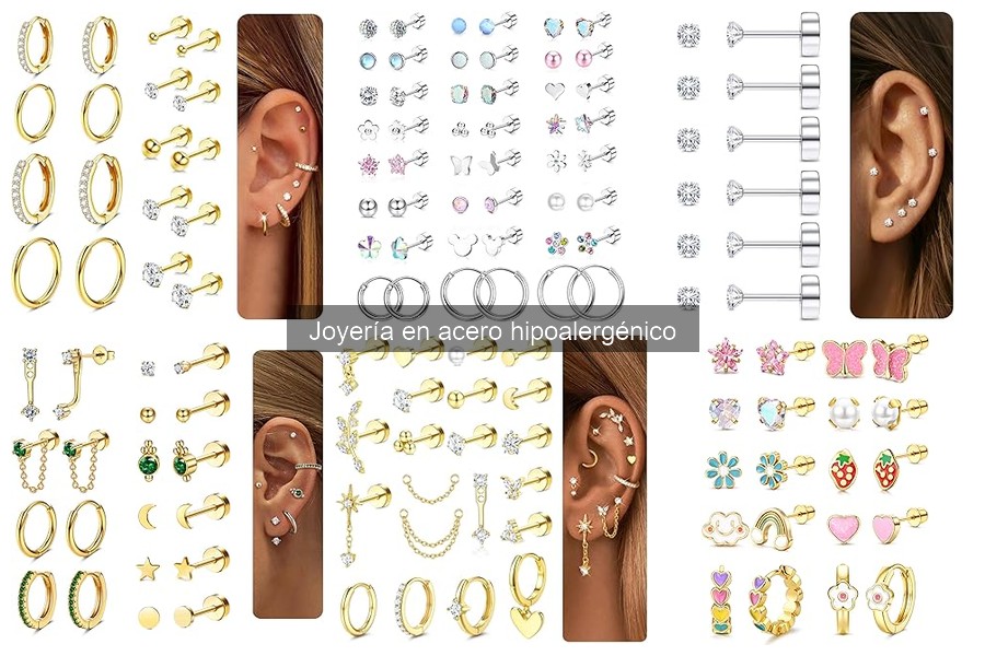 Tipos de Joyería en Acero Hipoalergénico: Guía Completa