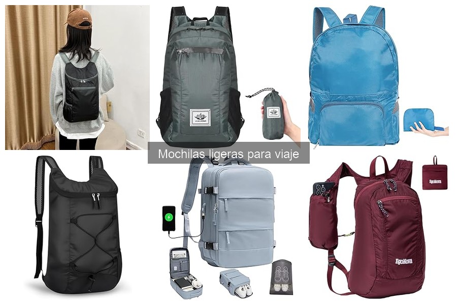 Tipos de mochilas ligeras para viaje: guía y recomendaciones