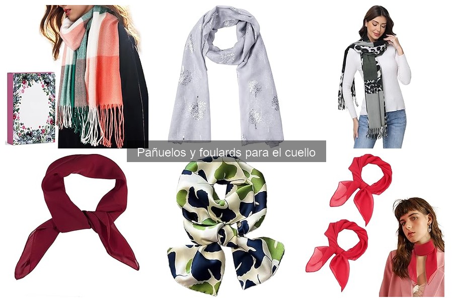 Tipos de pañuelos y foulards para el cuello: guía completa