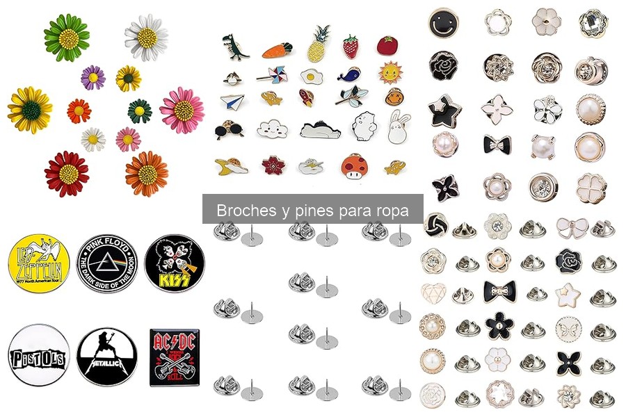 Todo lo que debes saber sobre broches y pines para ropa