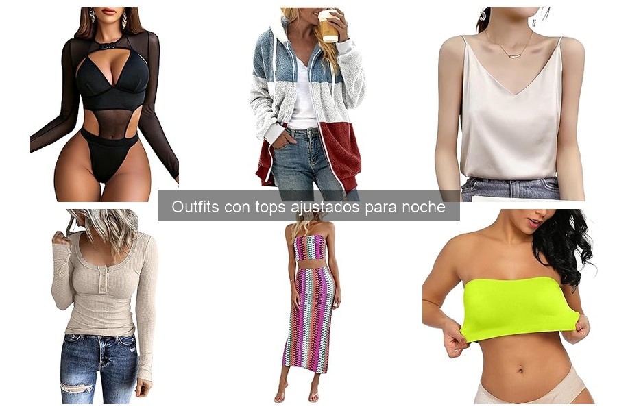 Tops ajustados que favorecen diferentes tipos de cuerpo