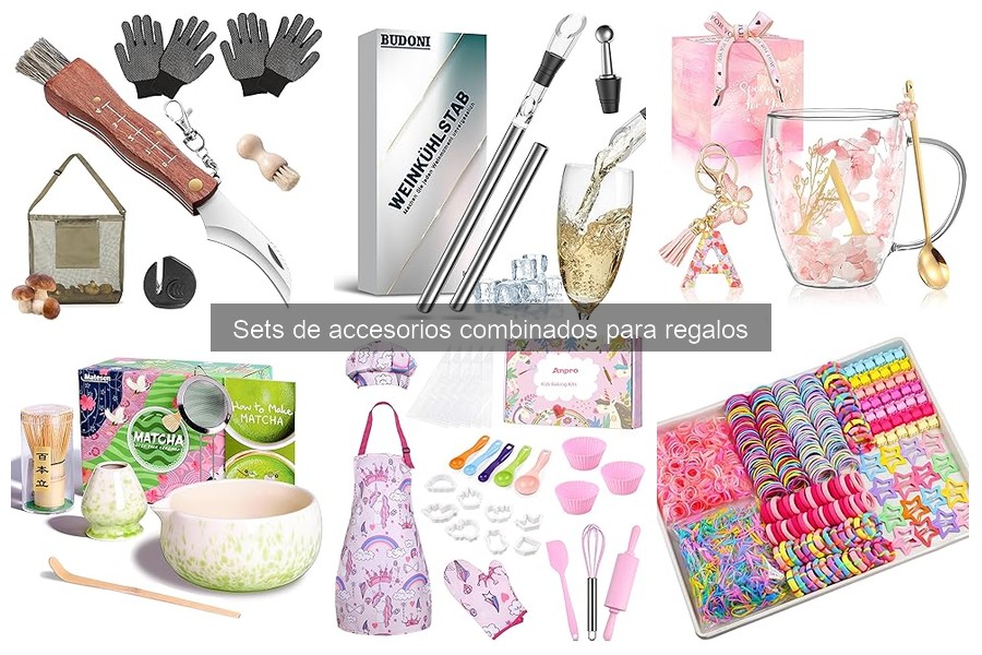 Uso y cuidado de accesorios en sets combinados