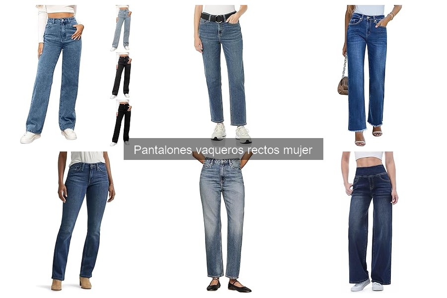 Ventajas de Elegir Pantalones Vaqueros Rectos para Mujer