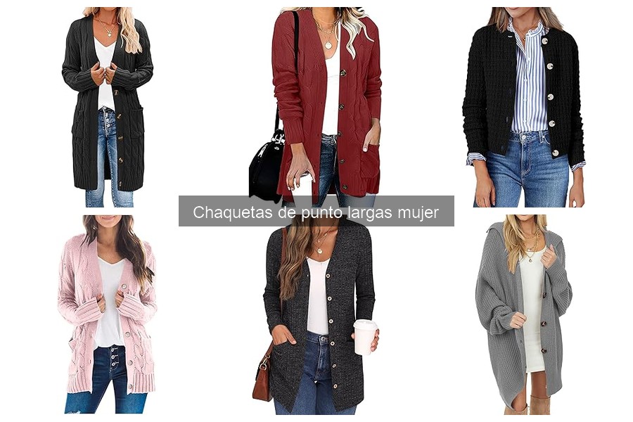 Ventajas de las Chaquetas de Punto Largas para Mujer