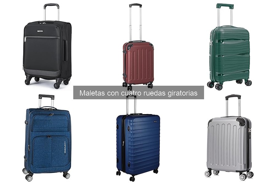 ** Ventajas de las Maletas con Cuatro Ruedas Giratorias