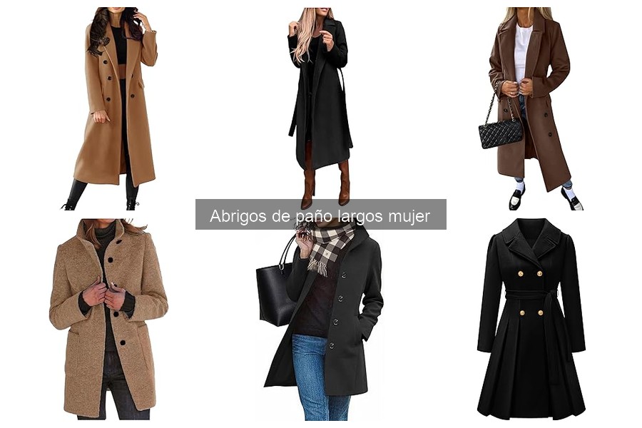 Ventajas de los Abrigos de Paño Largos para Mujer