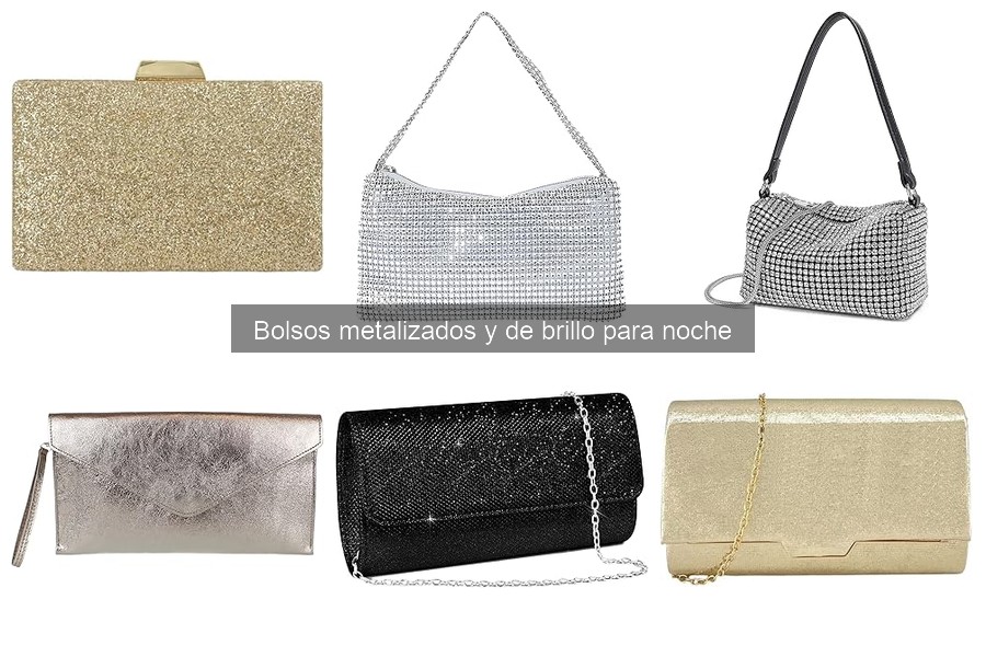 Ventajas de los bolsos metalizados para ocasiones nocturnas