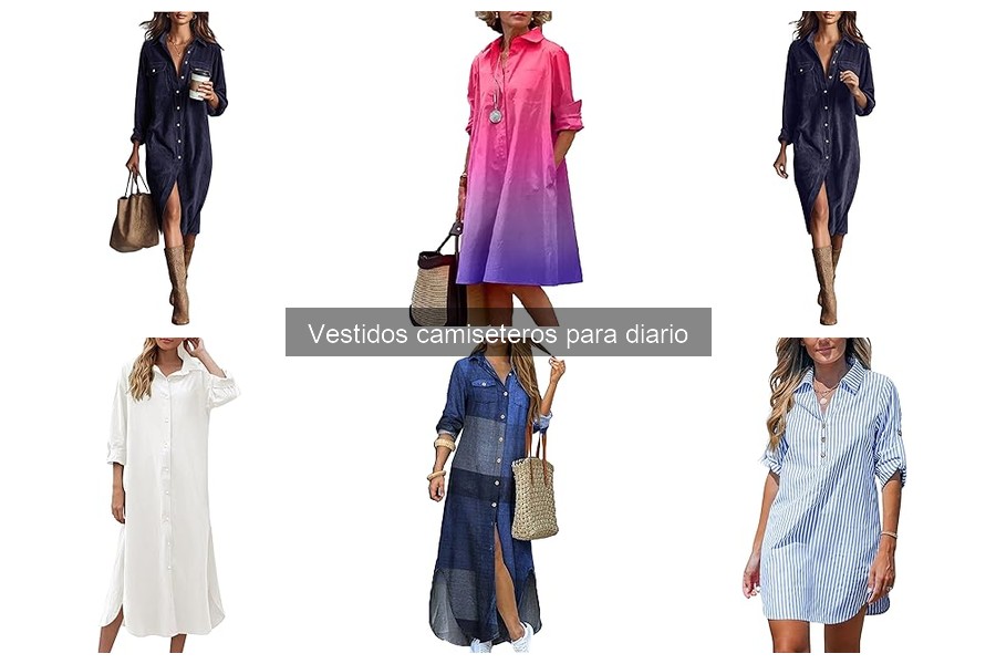 Ventajas de los Vestidos Camiseteros para el Día a Día