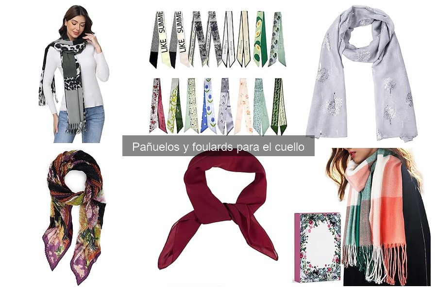 Ventajas de pañuelos y foulards según la época del año