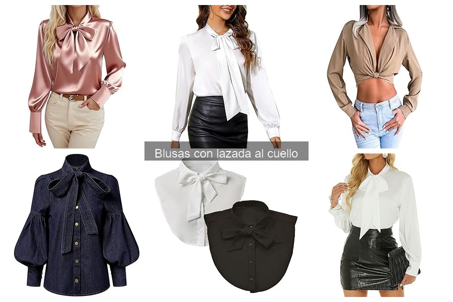 Ventajas de usar blusas con lazada al cuello elegantes