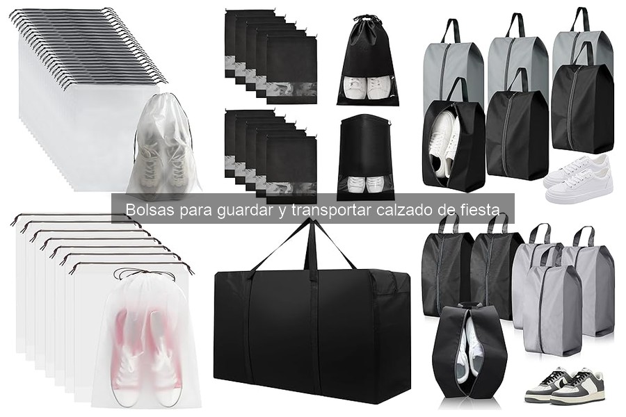 Ventajas de Usar Bolsas para Guardar Calzado de Fiesta