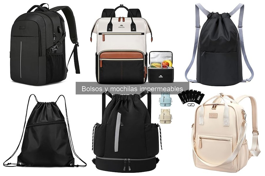 Ventajas de usar bolsos y mochilas impermeables