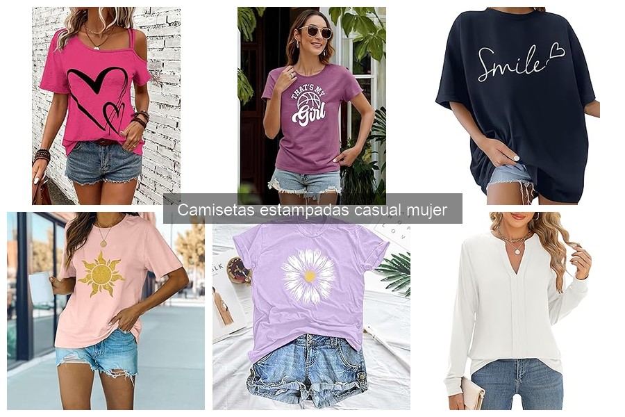 Ventajas de Usar Camisetas Estampadas Casual para Mujeres