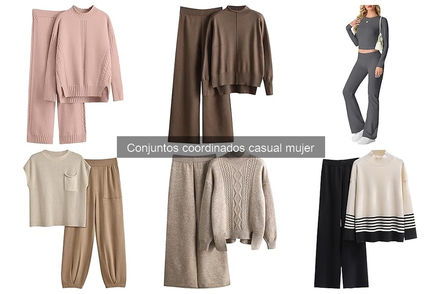 Ventajas de usar conjuntos coordinados casuales para mujer