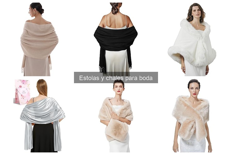 Ventajas de usar estolas y chales en bodas
