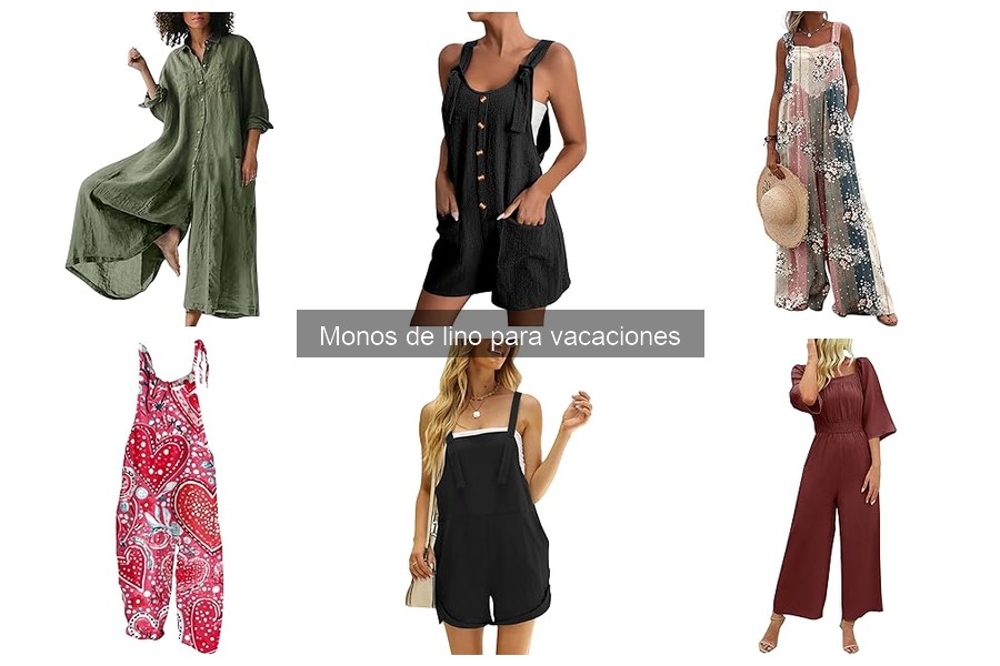 Ventajas de usar monos de lino para tus vacaciones