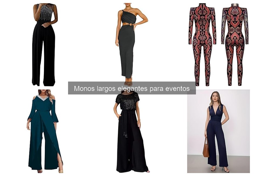 Ventajas de Usar Monos Largos Elegantes para Eventos