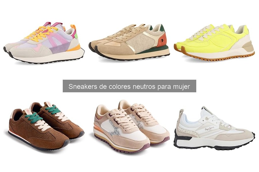 Ventajas de usar sneakers de colores neutros en outfits femeninos