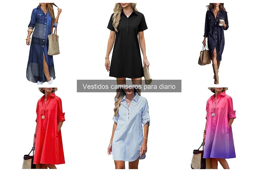 Ventajas de Usar Vestidos Camiseros en tu Día a Día