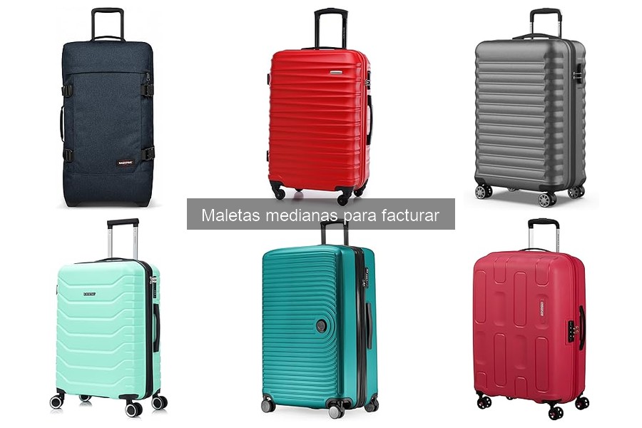 Ventajas y desventajas de las maletas medianas para facturar