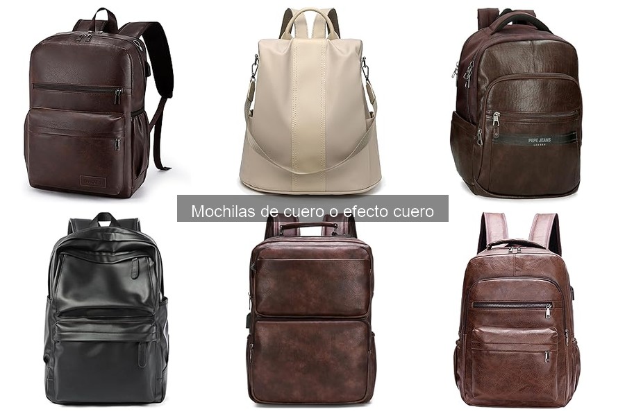 Ventajas y desventajas de las mochilas de cuero