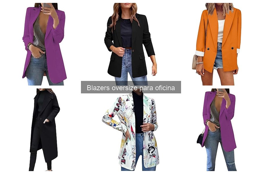 Ventajas y desventajas de los blazers oversize para oficina