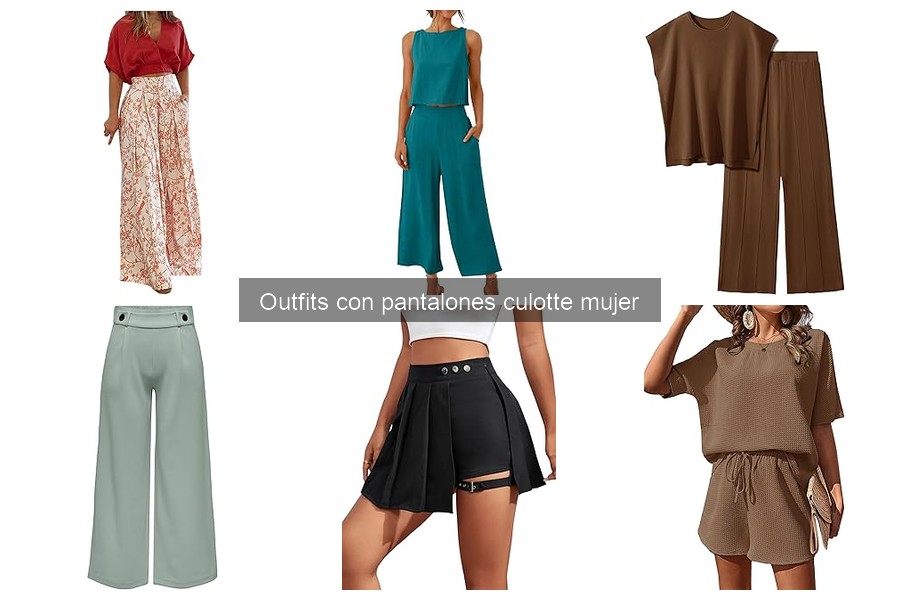 Ventajas y Desventajas de los Pantalones Culotte para Mujer