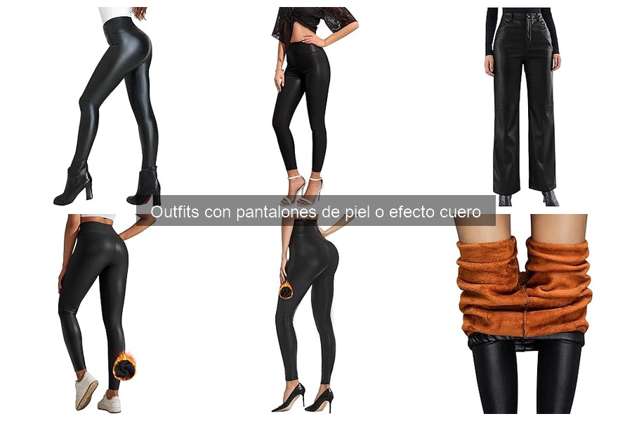 Ventajas y desventajas de los pantalones de piel para mujer