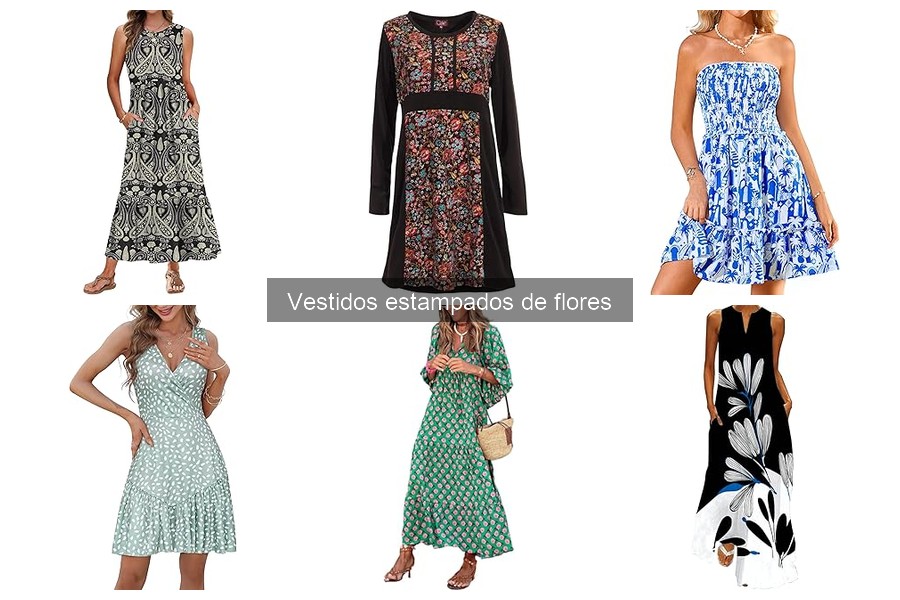 Vestidos estampados de flores para cada ocasión
