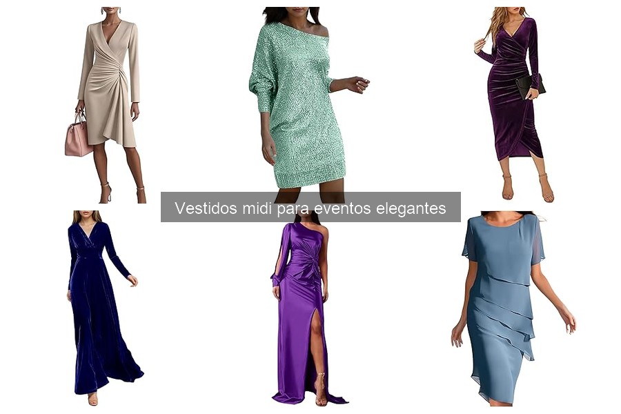 Vestidos Midi que Sientan Bien a Cada Tipo de Cuerpo
