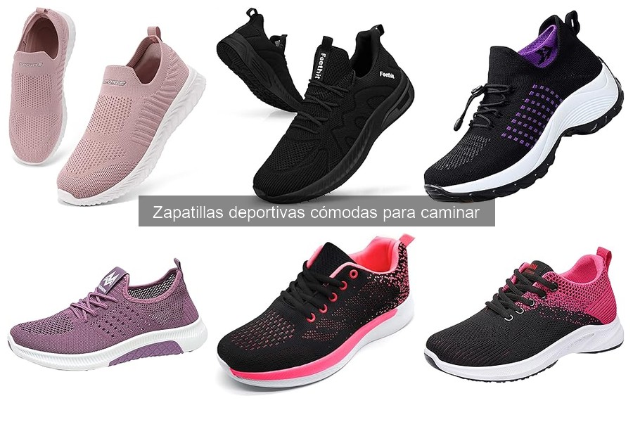 Zapatillas deportivas cómodas para caminar a buen precio