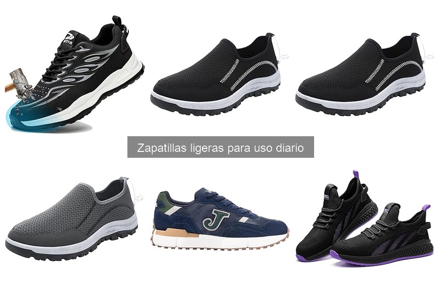 Zapatillas ligeras para uso diario: características y beneficios