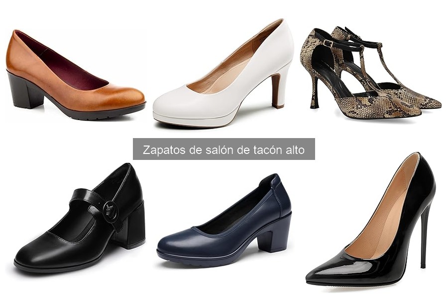 ¿Zapatos de salón de tacón alto son aptos para el día a día?