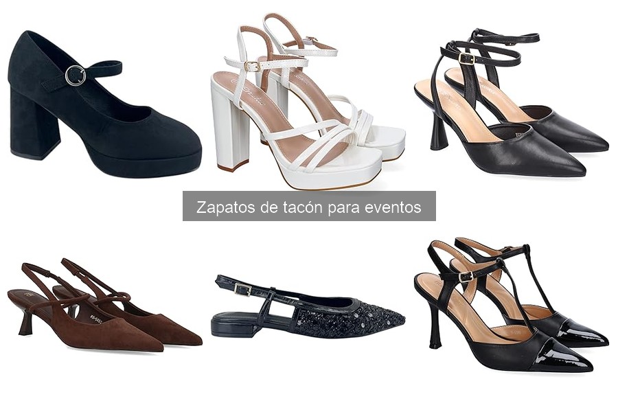 Zapatos de Tacón Cómodos para Eventos: Comparativa y Mejores Opciones